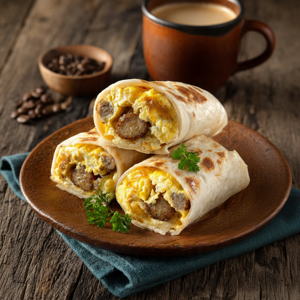 Sausage Egg Breakfast Roll Ups: Quick, Savory & Perfect Morning Meal