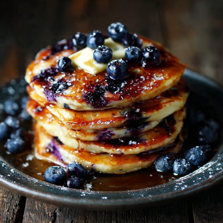 Blueberry Pancakes Recipe: Fluffy, Fruity & Perfect Breakfast