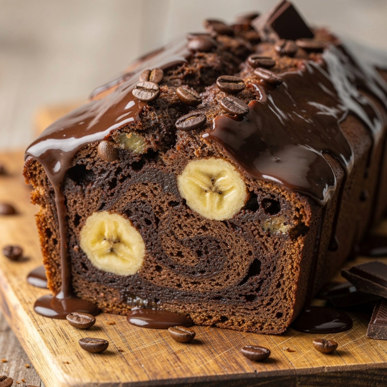 Chocolate Espresso Banana Bread: Moist, Coffee-Flavored & Irresistible