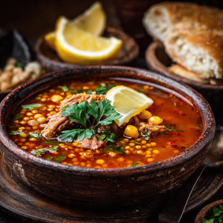 Frika Soup: A Hearty North African Comfort Classic